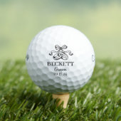 Trouwringen Bruidegom Golfballen (Insitu Shirt)