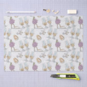 Trouwringen En Champagne Tissuepapier (Craft)