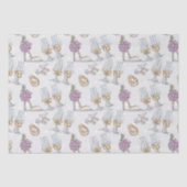 Trouwringen En Champagne Tissuepapier (Voorkant)