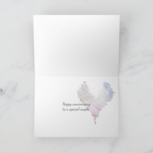 trouwringen en rozen kaart (Binnen)