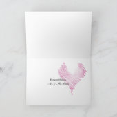 trouwringen en rozen kaart (Binnen)