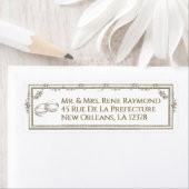 Trouwringen  Franse Bloemengrens Etiket (Insitu)