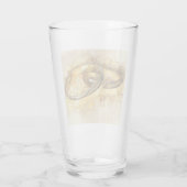 Trouwringen houden van romantische Destiny's Desti Glas (Achterkant)