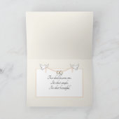 Trouwringen in Seashell op zand Kaart (Binnen)