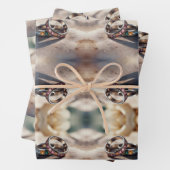 Trouwringen inpakpapier vellen (In situ)