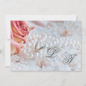 Trouwringen Parels 30ste Trouwdag Jubileum Kaart (Achterkant)