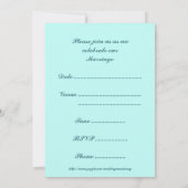 Trouwringen Strand Trouw Uitnodiging (Achterkant)