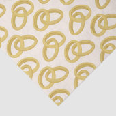 Trouwringen Tissuepapier (Detail)