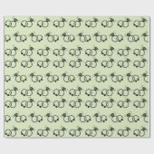 Trouwringen voor Verloving Gifts Pastel Naadloos Cadeaupapier (Vlak)