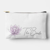 Trouwroze Lotus Bruid Etui (Voorkant)