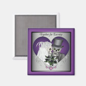 Trouwschedels Magneet (Voorkant / Achterkant)