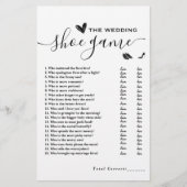 Trouwschoenenspel Bruids Schoenenspel Paar Douche (Voorkant)