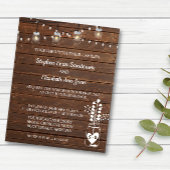 Trouwschuur Mason Pot Klassiek Hout Rustieke Budge Flyer