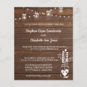 Trouwschuur Metselwerk Glas Klassieke Houten Rusti Flyer (Voorkant)