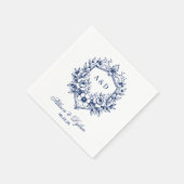 Trouwservetten van papier servet (Hoek)