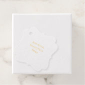 Trouwsjablonen | Elegant Aanpasbaar  Bedankjes Labels (Met doos)