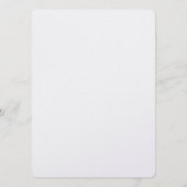 Trouwsjablonen | Elegant Aanpasbaar  Menu (Achterkant)