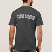 Trouwskoolstof Heather Kleur Koppel Tekst Afbeeldi T-shirt (Achterkant)