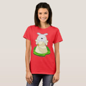 Trouwsluier van de Konijnenbruid T-shirt (Voorkant volledig)