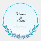 Trouwsmaak stickers (Voorkant)