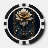 Trouwspin – Bewaker van de Maanbloem. Poker Chips (Voorkant)
