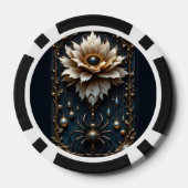 Trouwspin – Bewaker van de Maanbloem. Poker Chips (Achterkant)