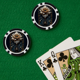 Trouwspin – Bewaker van de Maanbloem. Poker Chips