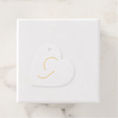 trouwstempel bedankjes labels (Met doos)