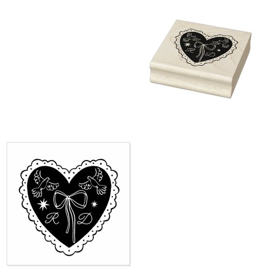 trouwstempel rubberstempel (Gestempeld)