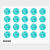 Trouwstickers| C1 Ronde Sticker (Vel)