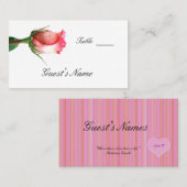 Trouwstoel Kaart Sjabloon Plaatskaartje (Voorkant / Achterkant)