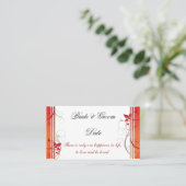 Trouwstoelen Opdracht Kaart sjabloon Plaatskaartje (Staand voorkant)