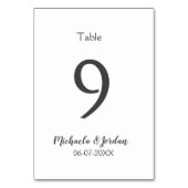 Trouwstoelenkaart verjaardag kaart (Achterkant)