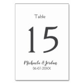 Trouwstoelenkaart verjaardag kaart (Achterkant)