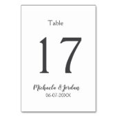 Trouwstoelenkaart verjaardag kaart (Achterkant)