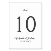 Trouwstoelenkaart verjaardag kaart (Achterkant)