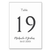 Trouwstoelenkaart verjaardag kaart (Achterkant)