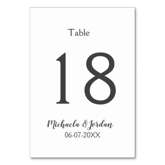 Trouwstoelenkaart verjaardag kaart (Voorkant)