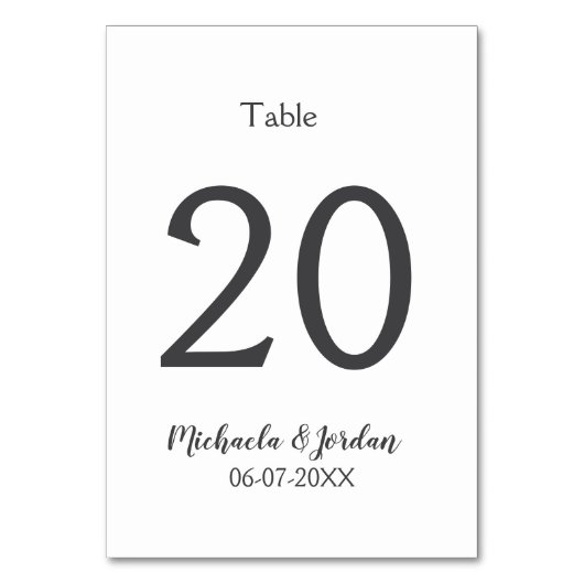 Trouwstoelenkaart verjaardag kaart (Voorkant)