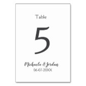 Trouwstoelenkaart verjaardag kaart (Achterkant)