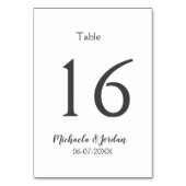 Trouwstoelenkaart verjaardag kaart (Achterkant)