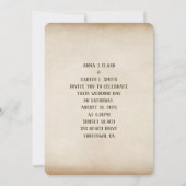 trouwstrand Harten met surf Kaart (Achterkant)