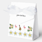 Trouwstrand tropische zomer Favoriet Box Bedankdoosjes (Voorkant)