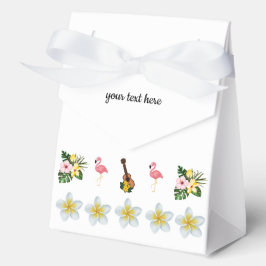 Trouwstrand tropische zomer Favoriet Box Bedankdoosjes