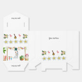 Trouwstrand tropische zomer Favoriet Box Bedankdoosjes (Ongevouwen)