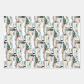 Trouwstrandkoppel Inpakpapier Vel (Voorkant 2)