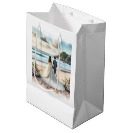 Trouwstrandkoppel Medium Cadeauzakje