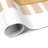 Trouwstrepen gouden cadeaupapier (Rol Hoek)