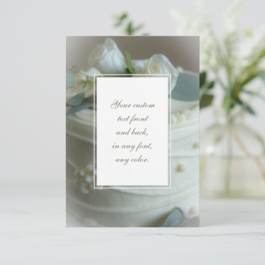 Trouwtaart (Staand voorkant)