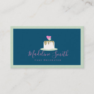 Trouwtaart Bakkerij Decorateur Visitekaartje